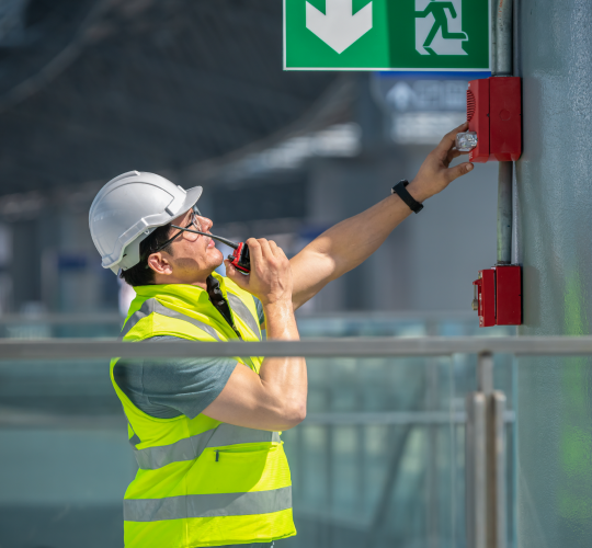 Fire Extinguisher Grip Bracket